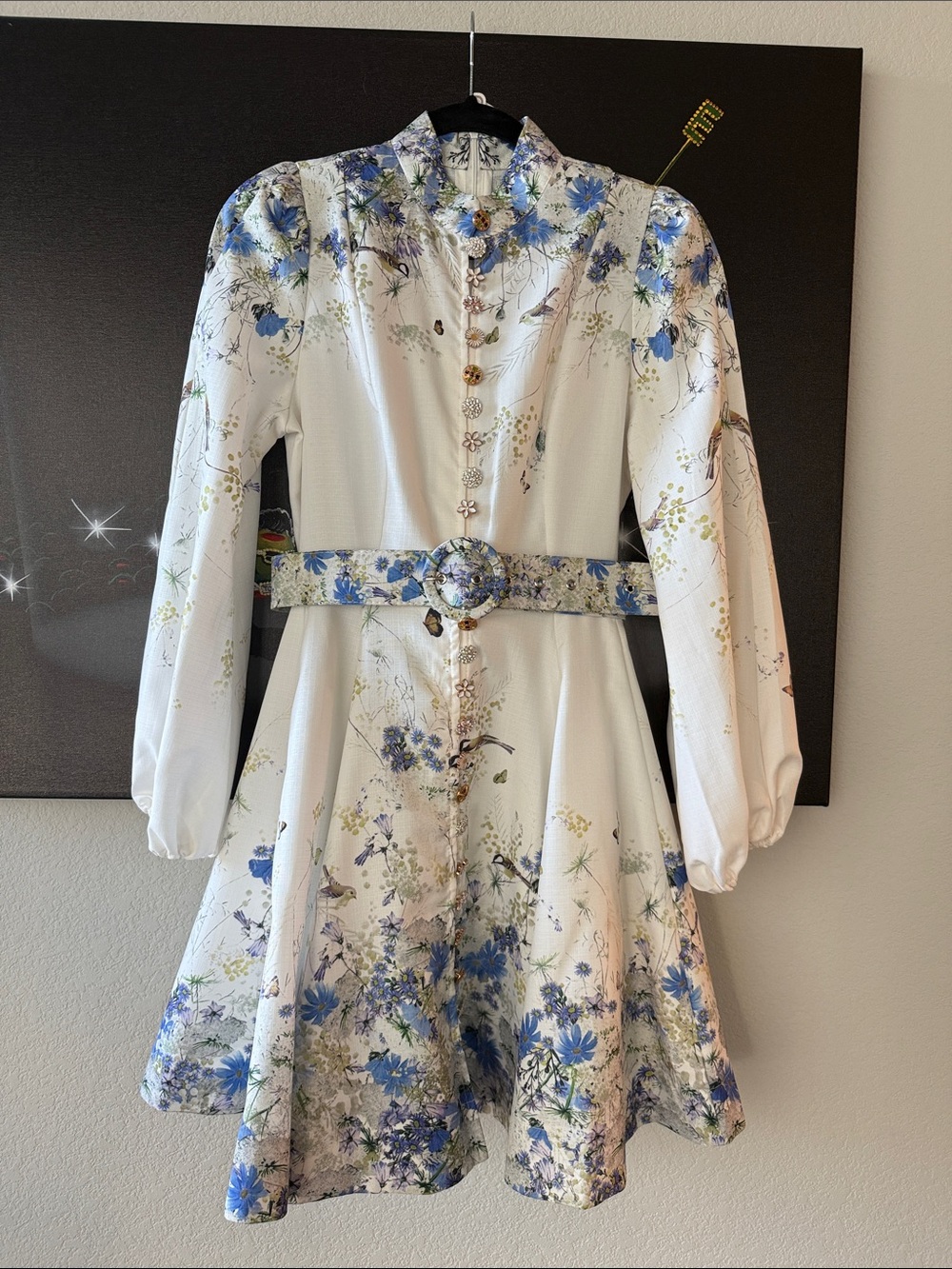 New Choklate Zimmerman style French Dress M revolve